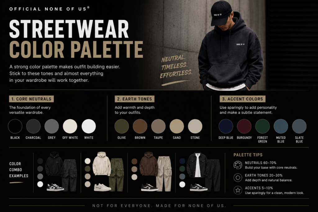 How to Build a Streetwear Color Palette That Actually Works
