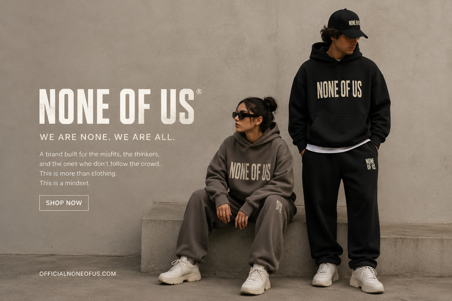 Streetwear tracksuit style guide by None of us
