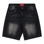 Nofs Black Washed Jorts