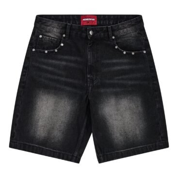 Nofs Black Washed Jorts