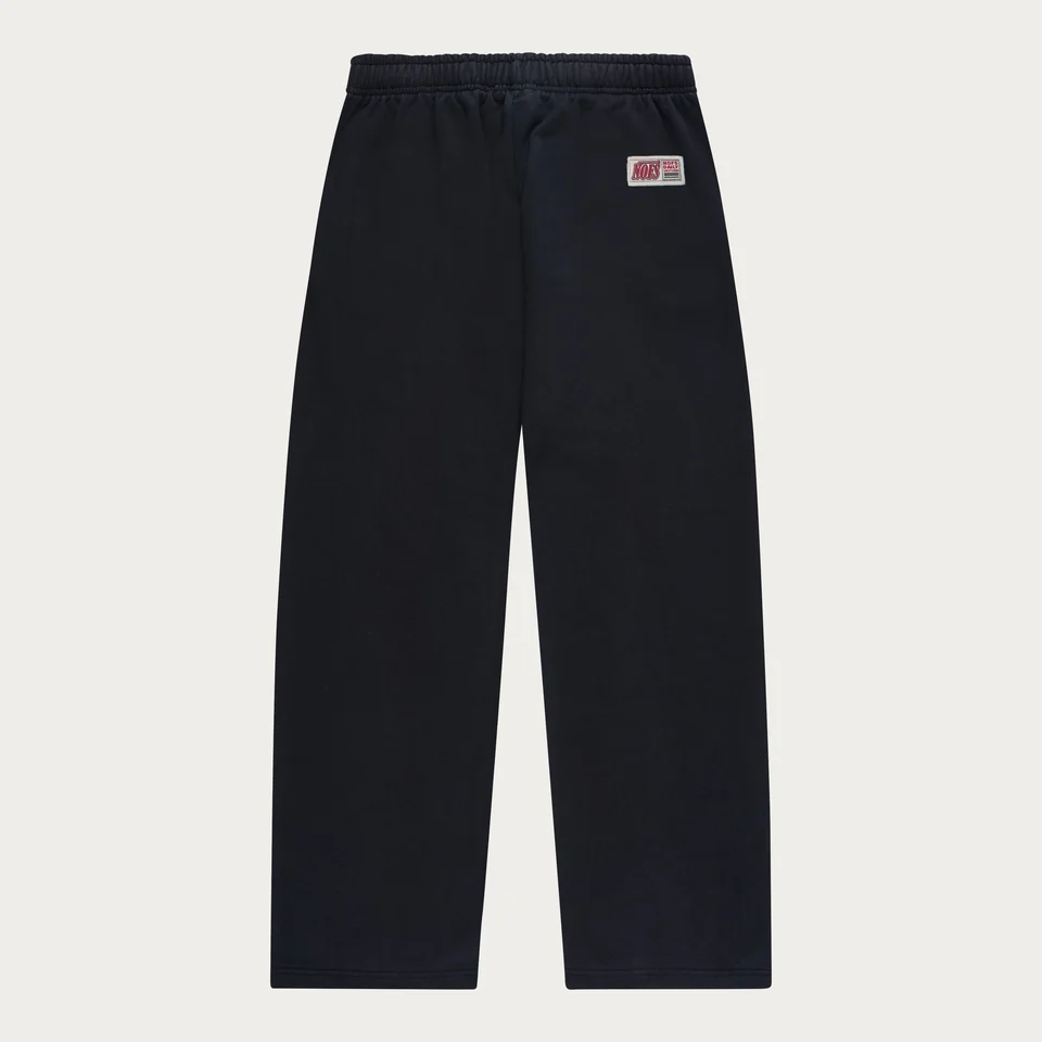OpenLeg-Black-Back NOFS BLACK BASIC OPEN-LEG JOGGER