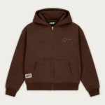 NOFS DARK PURPLE BASIC ZIP HOODIE